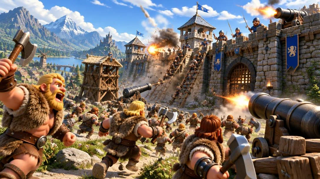 Capa de Clash of Clans